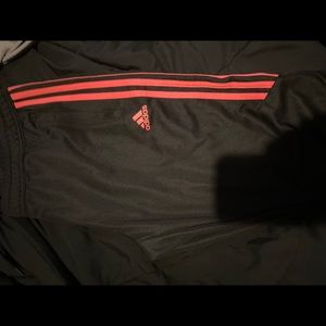 Pink adidas joggers